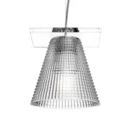 Kartell - Light Air Taklampa Sculped Kristall