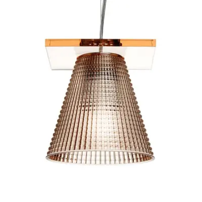 Kartell - Light Air Taklampa Sculped Rosa