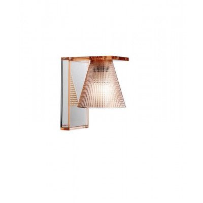 Kartell - Light Air Vägglampa Sculped Bernsten