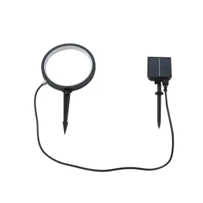 Lindby - Syrene Solcellslampa w/Jordspett Svart