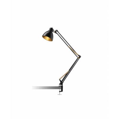 NORDIC LIVING - Archi T1 Junior Bordslampa Mat Black/Gold