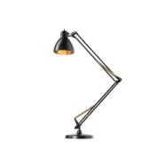 NORDIC LIVING - Archi T1 Junior Bordslampa m/Base Mat Black/Gold