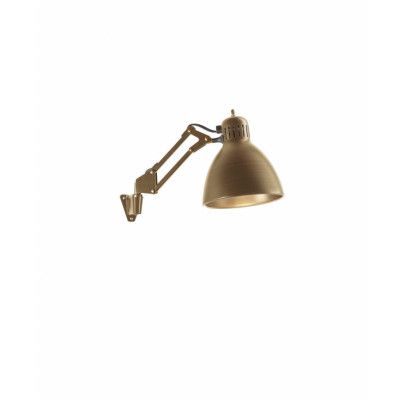 Nordic Living - Archi W1 Vägglampa Brass