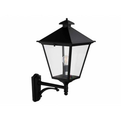 Norlys - London Up Utomhus Vägglampa Stor Svart
