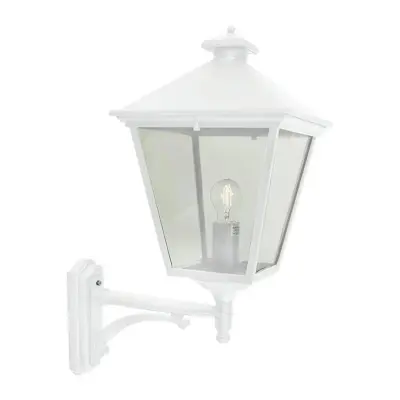 Norlys - London Up Utomhus Vägglampa Stor Vit