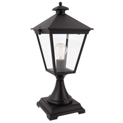 Norlys - London Utomhus Blomsterstolpa Liten t/Ingjutningsfäste Svart