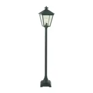 Norlys - London Utomhus Blomsterstolpa Svart