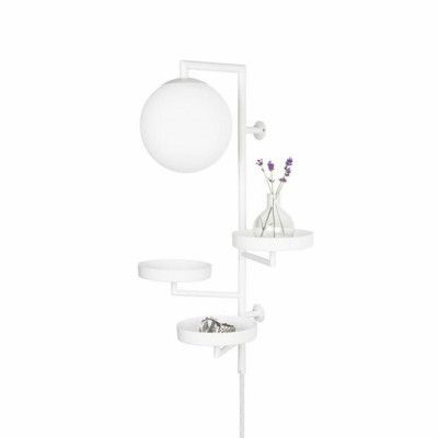 Vägglampa Astoria vit