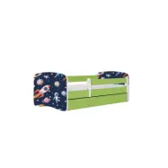 KOCOT KIDS Bed babydreams green cosmos utan låda med madrass 140/70
