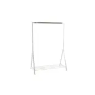 ACT NORDIC Brent garderobsställ med skohylla - vit