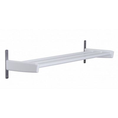 FURBO Meja skohylla, för vägg - trä och stål