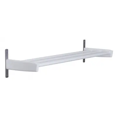 FURBO Meja skohylla, för vägg - trä och stål