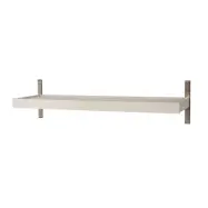 FURBO Nadja skohylla f&ouml;r v&auml;gg - tr&auml; och st&aring;l