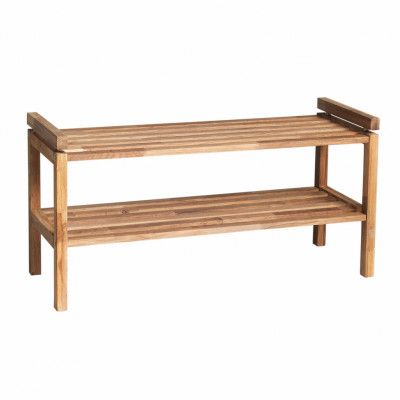 ROWICO Rektangulär Confetti skohylla i konfetti - Natural Oak (80x40)