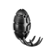 SPINDER DESIGN Bug klädhängare - svart plast och stål