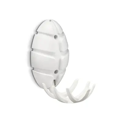 SPINDER DESIGN Bug klädhängare - vit plast och stål