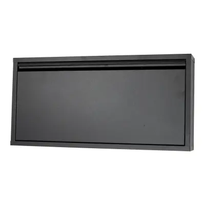 SPINDER DESIGN Rektangulärt Billy Skoskåp - Svart Stål