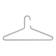 SPINDER DESIGN Senza hängare - stål (3-pack)