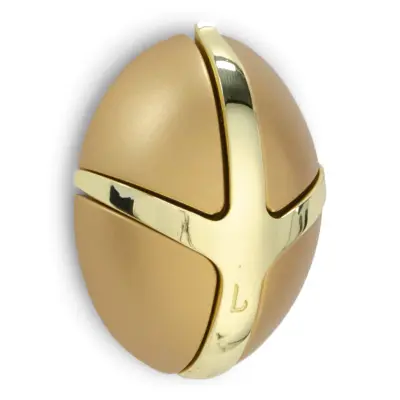 SPINDER DESIGN Tick klädhängare - guldmetall