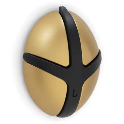 SPINDER DESIGN Tick klädhängare - guldmetall