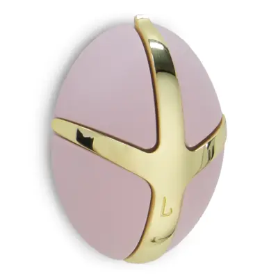 SPINDER DESIGN Tick klädhängare - rosa metall