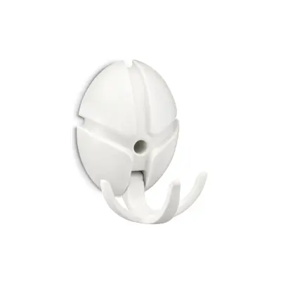SPINDER DESIGN Tick ??klädhängare - vit plast och stål