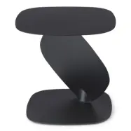 SPINDER DESIGN Ziggy sidobord - svart stål (44x44)