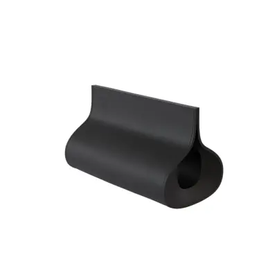 Cuero Design Leather kabelbox Black S