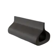 Cuero Design Leather kabelbox Graphite M
