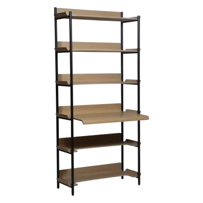 DAN-FORM FRIYAY Bokhylla Vitkalkad ekfaner