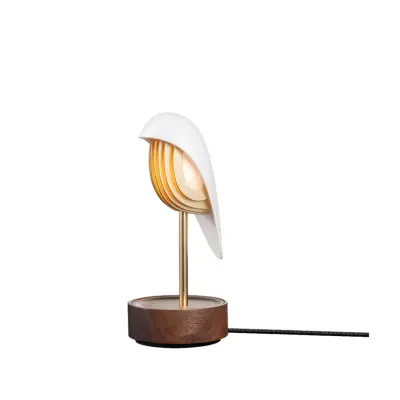 Daqi Concept Whisper väckarklocka/lampa, Ivory White