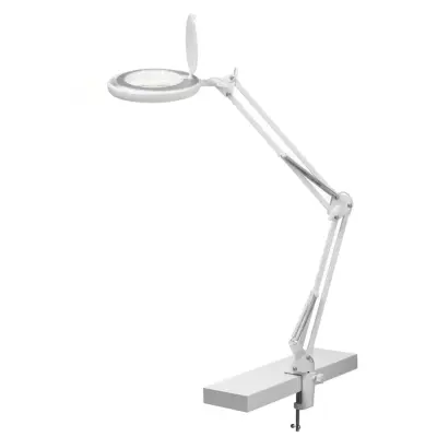 Halo Design Magni Archi clips skrivebordslampe LED Vit