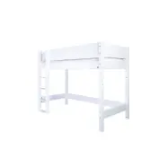 Manis-H Ash Högsäng med klassisk sänggrind - 200 cm - 90x200