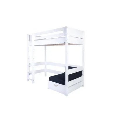 Manis-H Fenris Högsäng med designsänggrind och soffmodul - 160 cm - 90x160