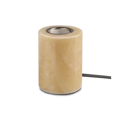 MARBLE bordsarmatur beige polished 1,8m textilkabel