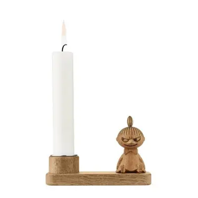 Mumin Ljusstake Lilla My Ek 7 cm
