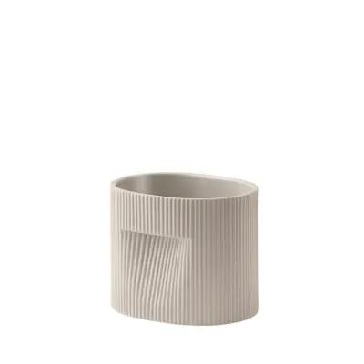 Muuto - Ridge Planteringskärl H15 Beige