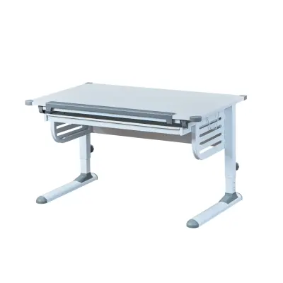 NORDIC LIVING COLLECTION Scalare-skrivbord med låda med tryckfunktion, höjdjusterbart med tippbart hyllplan