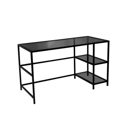 NORDVÄRK Master Study skrivbord, svart Smoke