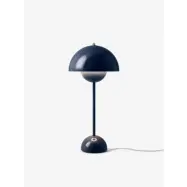 &tradition Flowerpot Bordslampa VP3 Steel Blue 50cm