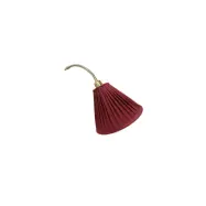 Vallentuna Armatur&Skärmateljé Lampskärm Handplated Vinröd 24cm
