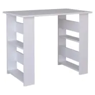 VCM NORDIC Efilo skrivbord, w. 4 rum - vitt trä (90x56)