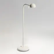 Vibia - Pin 1650 LED-bordslampa, längd 23 cm, krämfärgad –