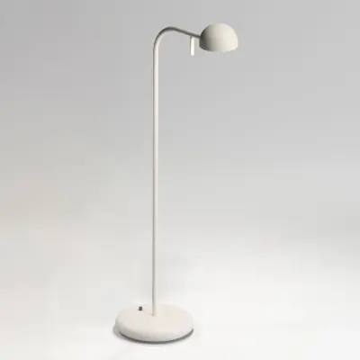 Vibia - Pin 1650 LED-bordslampa, längd 23 cm, krämfärgad –