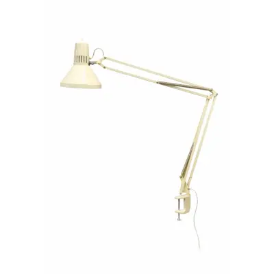 Vintage by Bright 1-2-3 Klämlampa Creme Industri Klassik