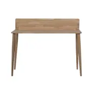 WOOOD Leva skrivbord, m. 2 smala rum - naturlig ek