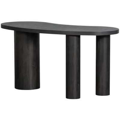 WOOOD MAAN ORGANISK SIDOBORD/DEKORT MDF MÖRKBRUN