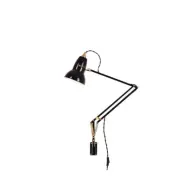 Anglepoise - Original 1227 Brass Vägglampa med fäste Jet Black