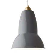 Anglepoise - Original 1227 Maxi Brass Taklampa Elephant Grey