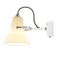 Anglepoise - Original 1227 Mini vägglampa med strömbrytare, vit